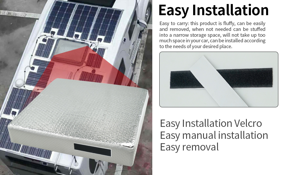 Cubiertas de ventilación para techo de RV, cubierta de ventilación para RV, cubierta de claraboya para RV, aislante de ventilación para RV, cubiertas de ventilación para RV