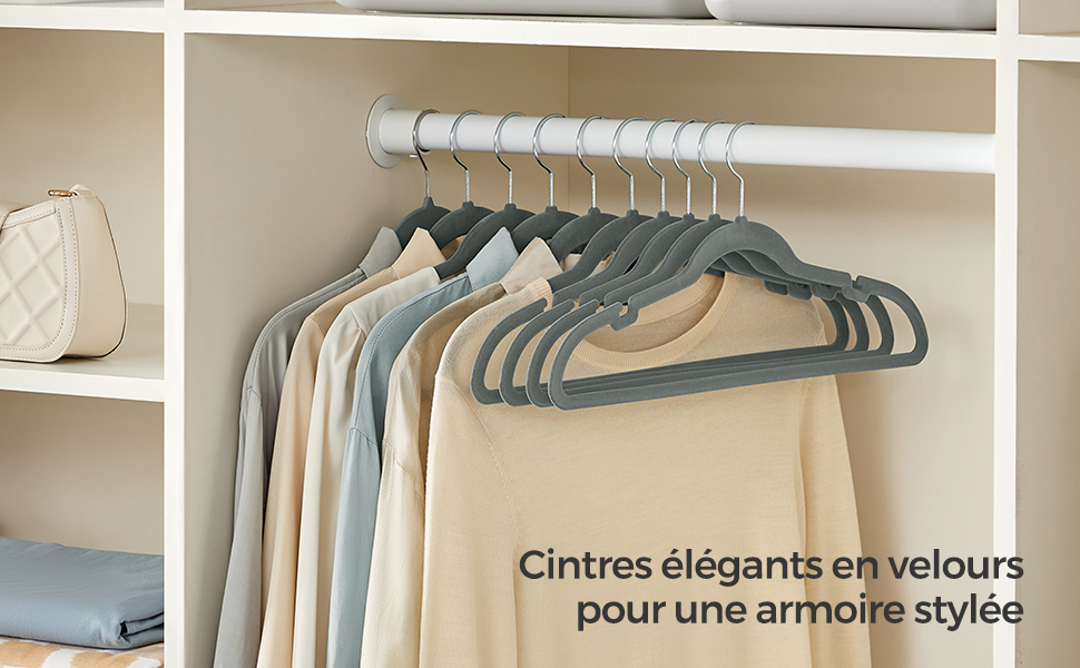 Cintres en velours