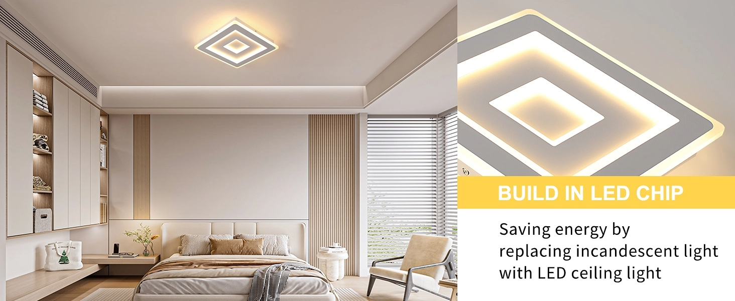 Plafoniera LED moderna