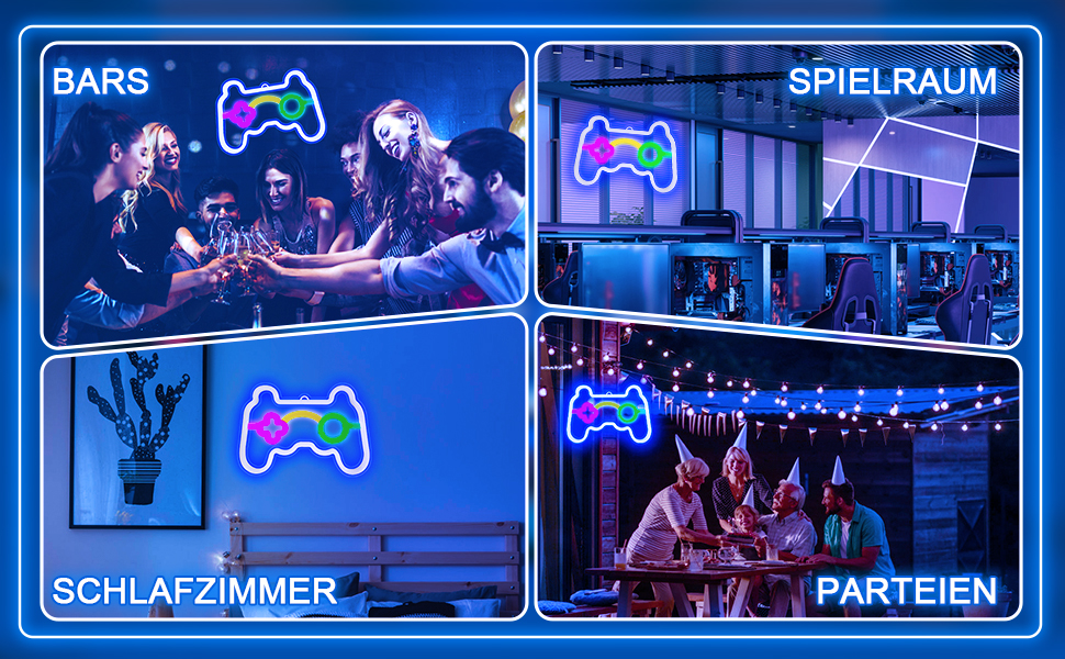  Gamer LED Neonlicht-6