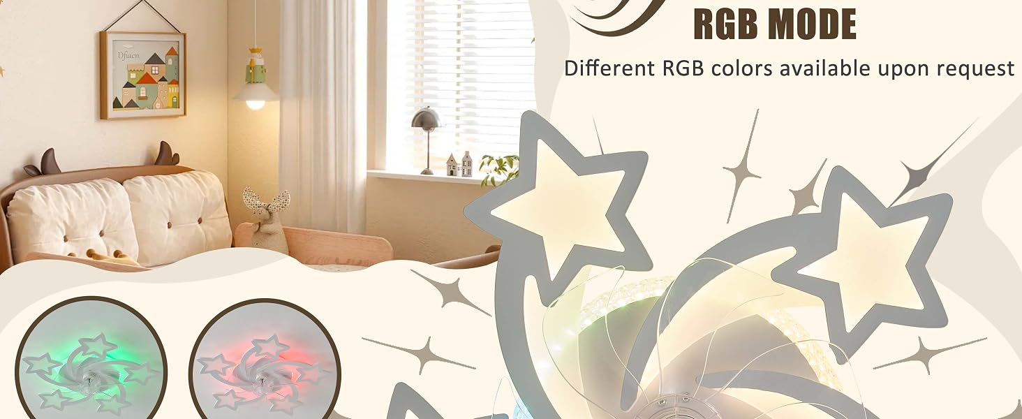 RGB-Lüfterlicht