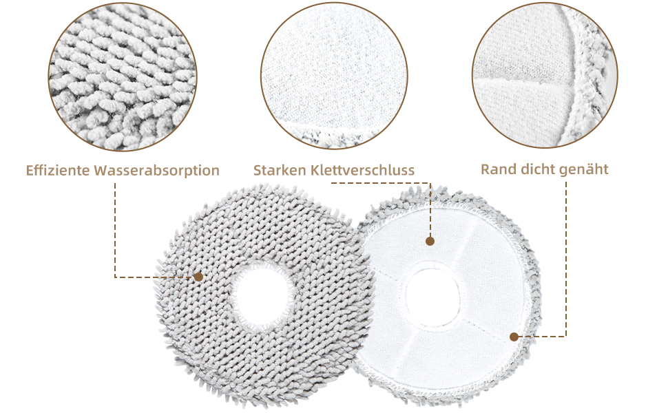 Dreame microfiber mop pad