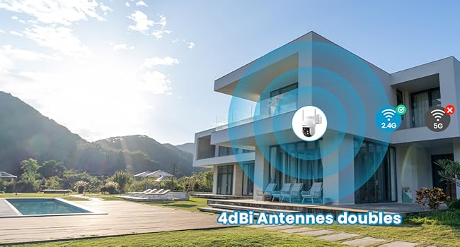 camera surveillance wifi exterieure