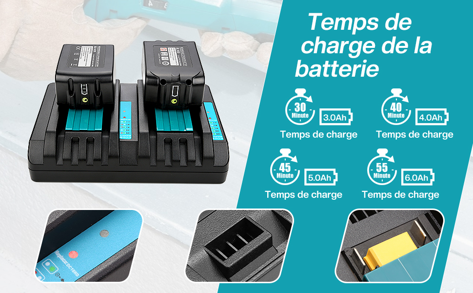 Chargeur Makita 18V