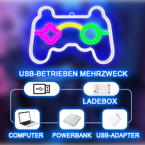  Gamer LED Neonlicht-3