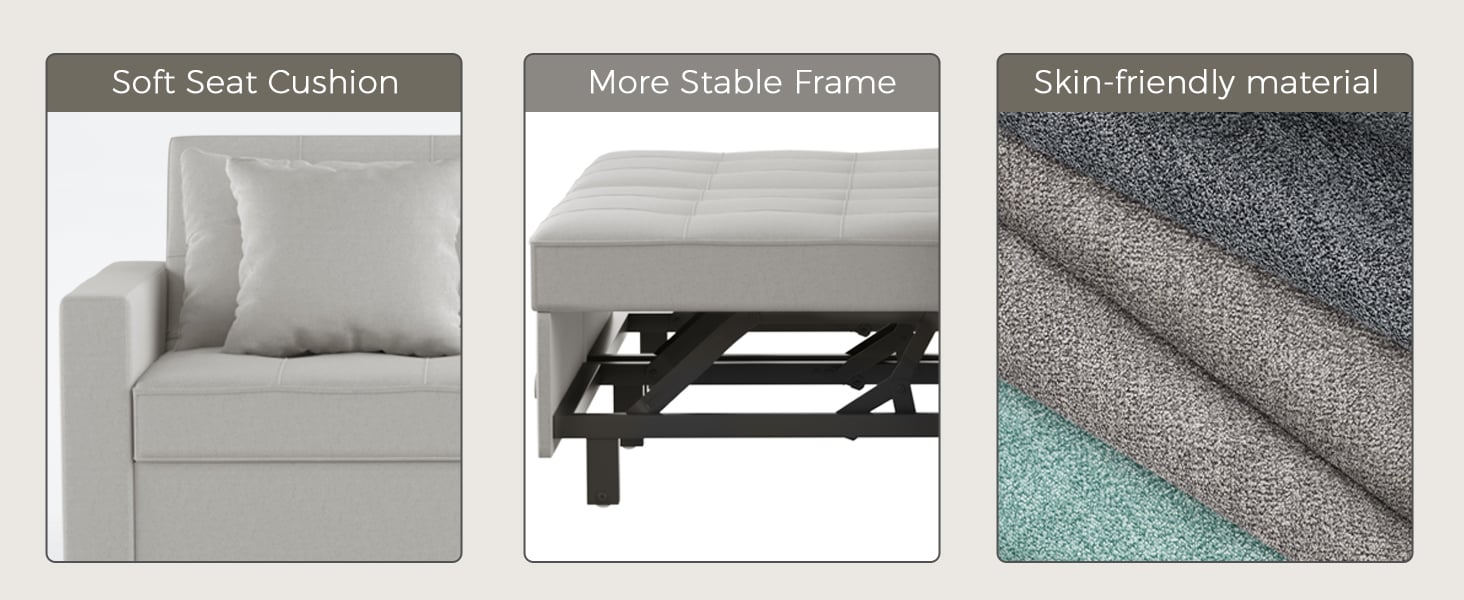 3-in-1 Convertible Chair