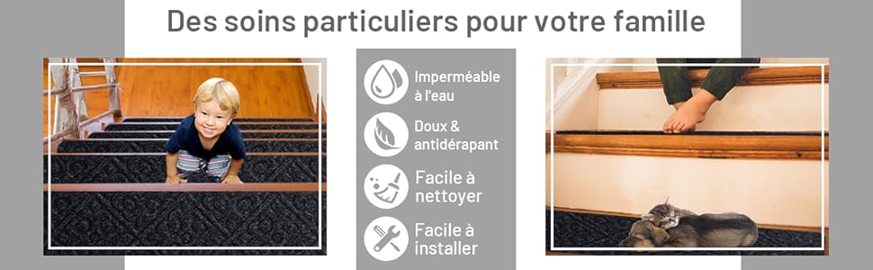 COSTWAY Lot De 15 Marchettes D'Escalier Antidérapant 20 X 76 Cm/Tapis De Protection Autocollants, Sécurité Pour Enfants, Personnes Agées Et Animaux Domestiques Avec Adhésif Réutilisable (Gris) -ATMOSPHERA || VIDAXL || Safavieh Soldes AAHKMJXYDAFdJAOAIMEbOAchlkWZ0oakZn uVZ0mPidMNbILvCvspZ4oG3fPgIqc1P26RdPiG8KHKUtblW5 ULKvLD1OHzwX jolGWPZGyLZfAd1lofEoX0bqw XJmCGz5p65oohDvyromvNsJcgu95H2xjvsmtyvDfti52CT