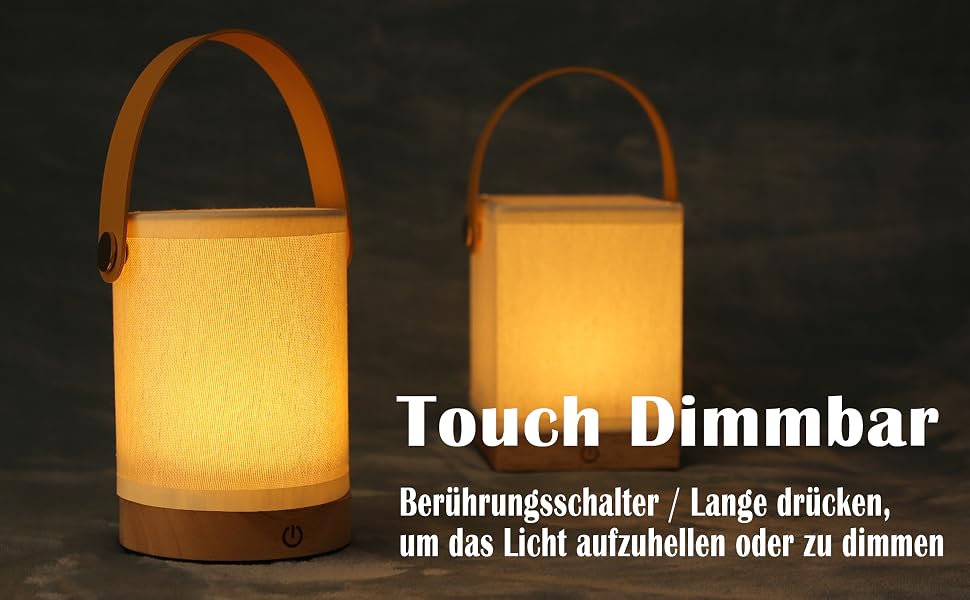 Lampe de chevet tactile LED