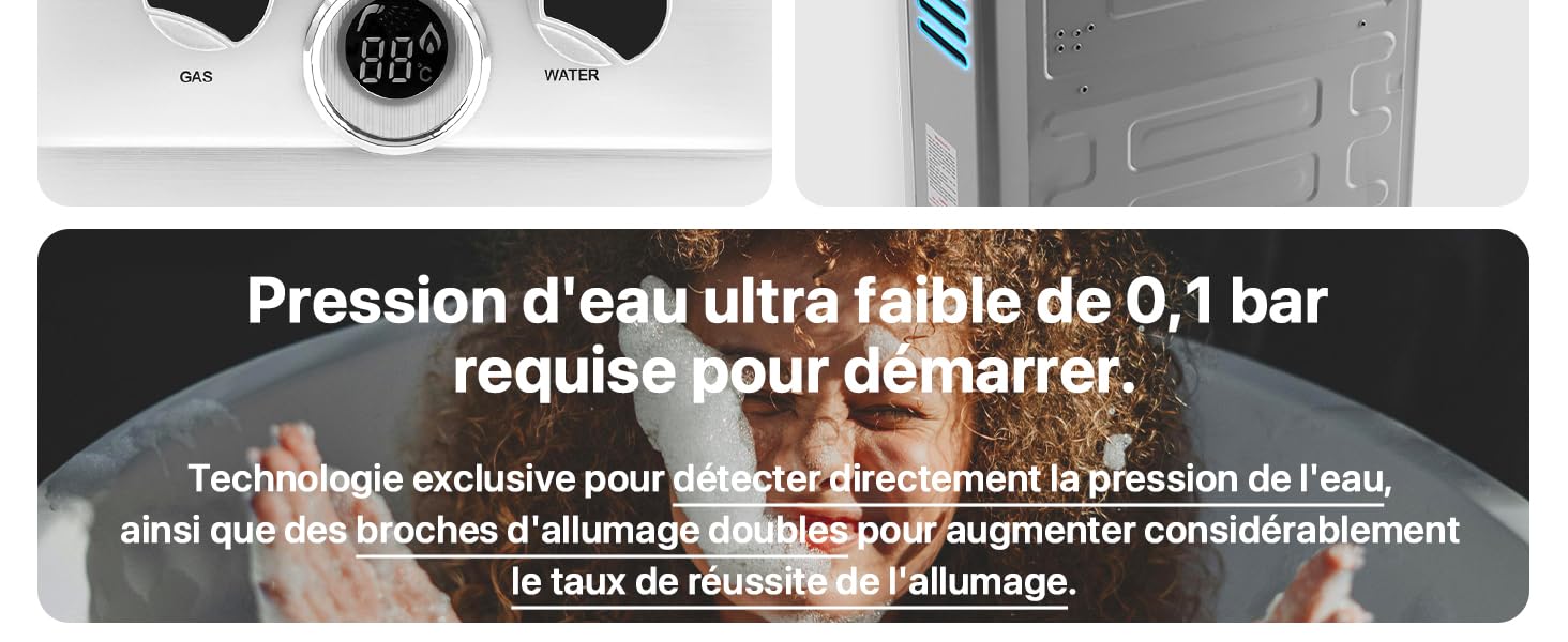chauffe eau propane