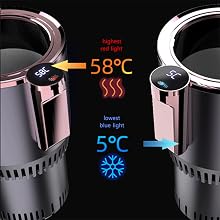Chauffe-tasses intelligent 2 en 1 pour voiture
