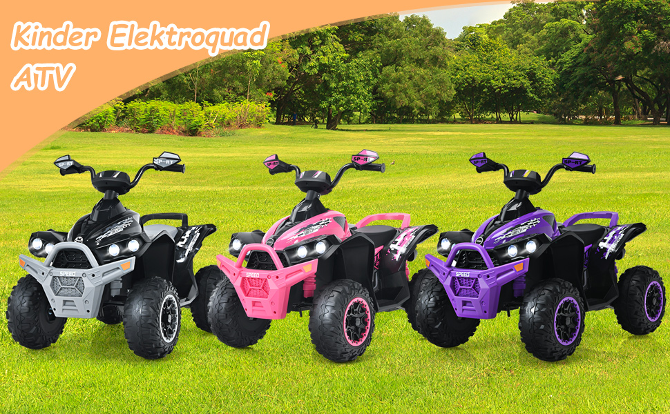 COSTWAY 12V Elektro Kinderquad