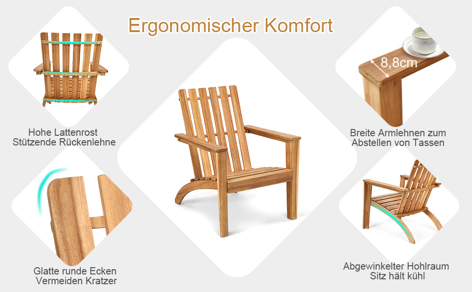 Giantex Sedie Per Giardino/Esterno Rustica In Legno Di Acacia,Adirondac Poltrone Poltrocine Da Esterno Ergonomica Giardino, Balcone, Terrazza (Marrone) -OUTSUN Giardino Negozio AAHKMJXYDAFdJAOAIMEbOAchlkWZ0oakZn uVZ0mPidMNbILvCvspZ4oG3fPgIqc1P26RdPiG8KHKUtblW5 ULKvLD1OHzwX jolGWPZGyLZfAicVjNBX6 sMbbskXeL4IgaWxHJNPTaccCDyOsRoZ4SJn0ojczbHJKocAUOo98PO8NAK Pt k0sWy8vZITI