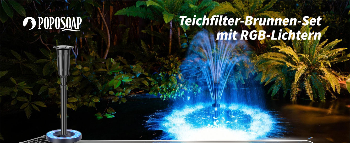 POPOSOAP Teichfilter System