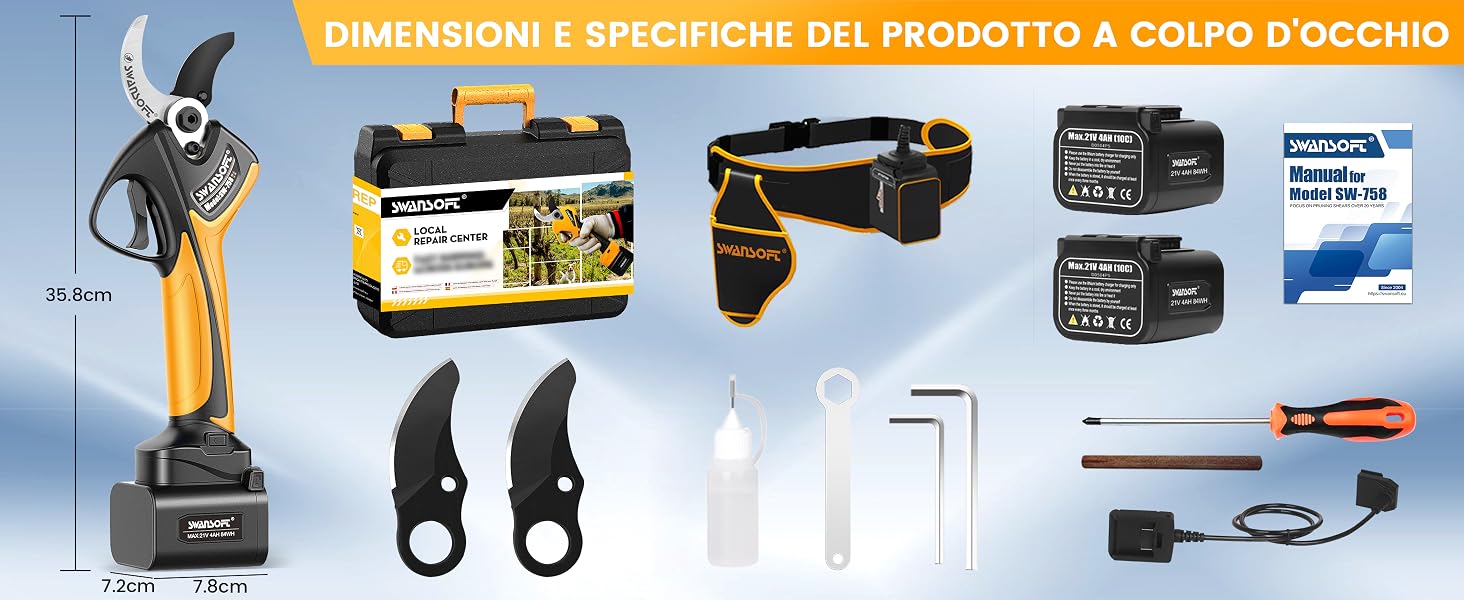 forbici a batteria