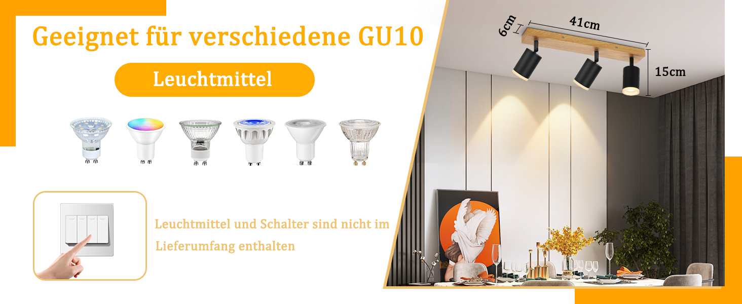 Küchenlampe gu10