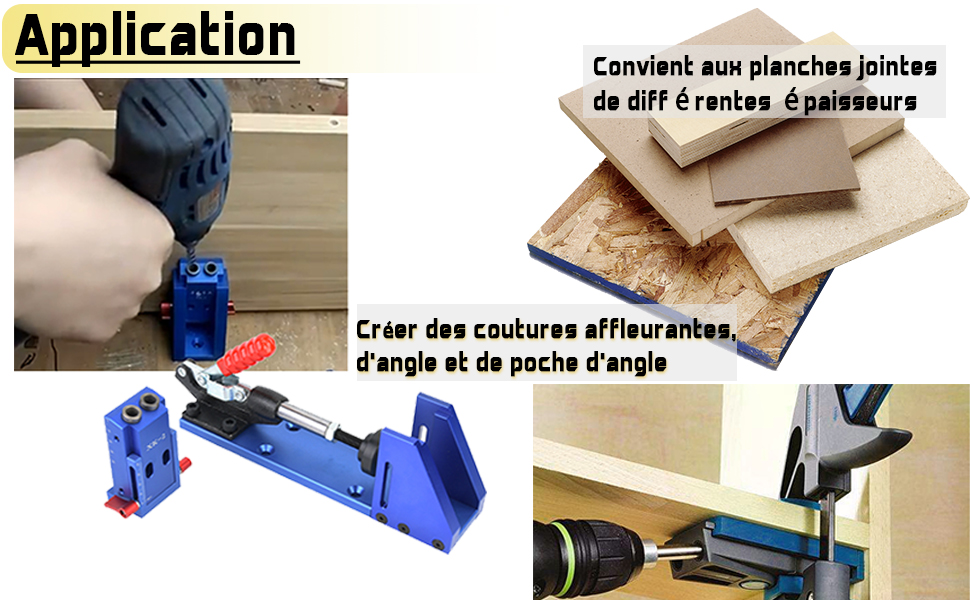 Pocket Hole Screw Jig Kit