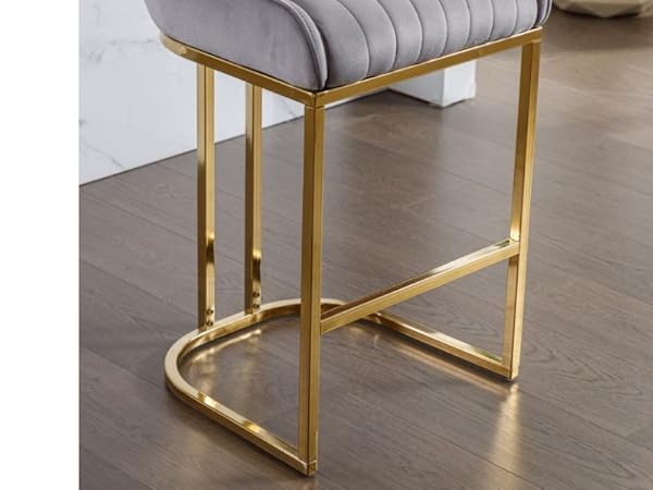 chaise bar velours
