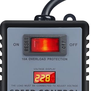 Régulateurs de vitesse du moteur