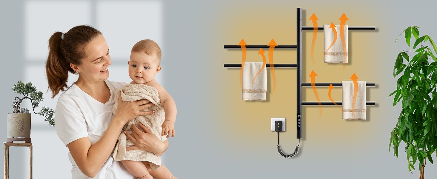 elektrischer Handtuchhalter