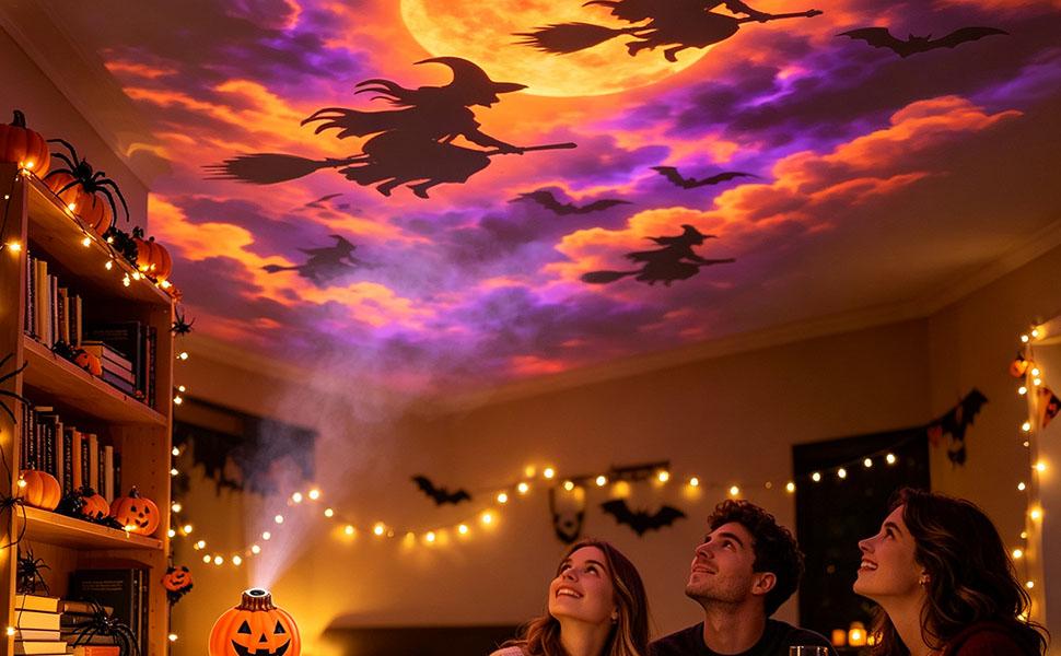 Halloween Projektions-Nachtlicht
