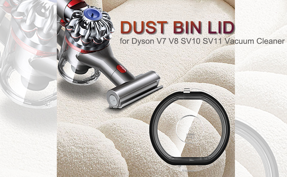 Copertina Poubelle à poussière pour Anneau d'étanchéité Compatibile con aspirapolvere Dyson