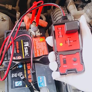 Comprobador de batería de coche de 12 V