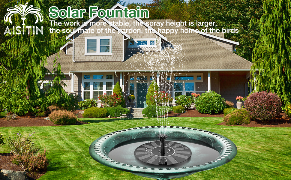 solar fountain