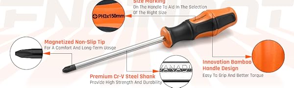 ENGINDOT screwdriver detail