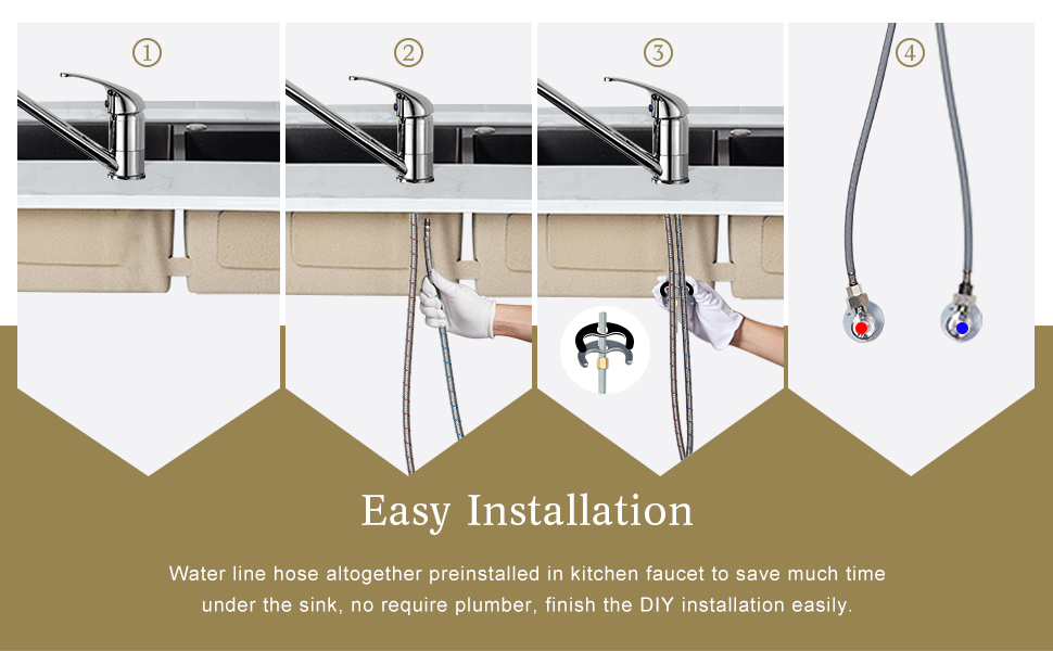mixer tap kitchen sink
