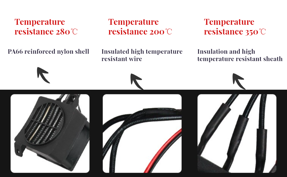 PTC-Heizung 230 V dé PTC Warmluftheizung 220V PTC Heizelement 220V Heizlüfter
