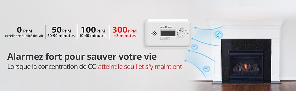 detecteur monoxyde de carbone