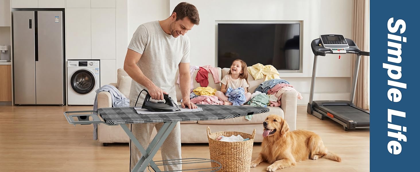 El texto dice «Vida». Serie de imágenes de estilo de vida que muestran escenas del interior de una casa con electrodomésticos y actividades domésticas.