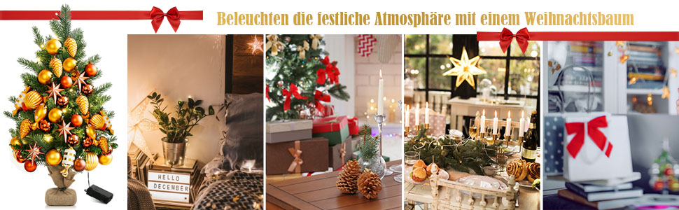 tisch weihnachtsbaum mini