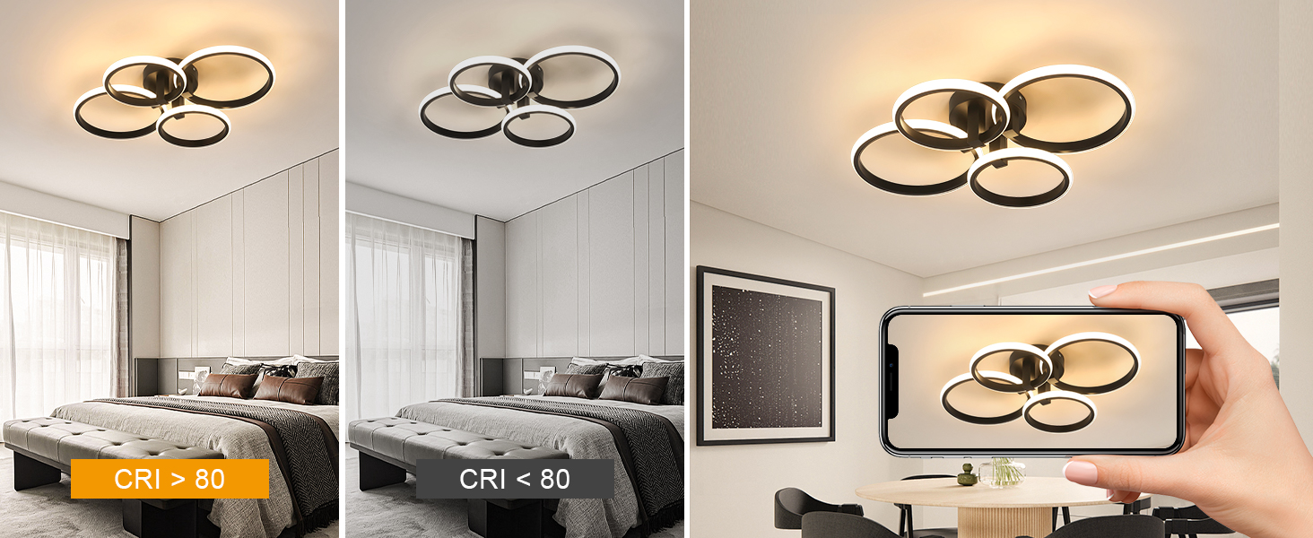 lampe led plafond