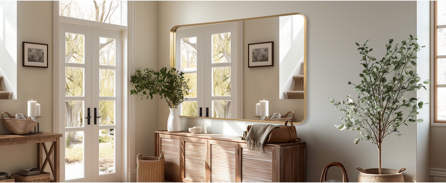 bathroom wall mirror