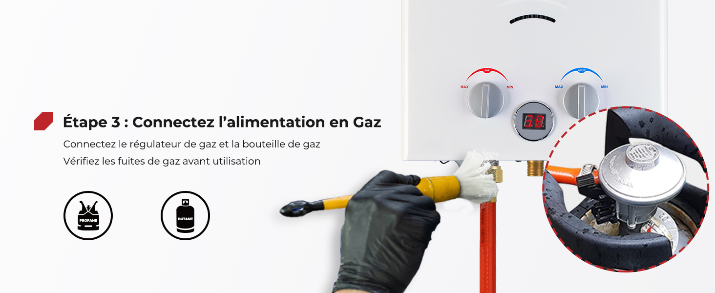 Raccordement au gaz