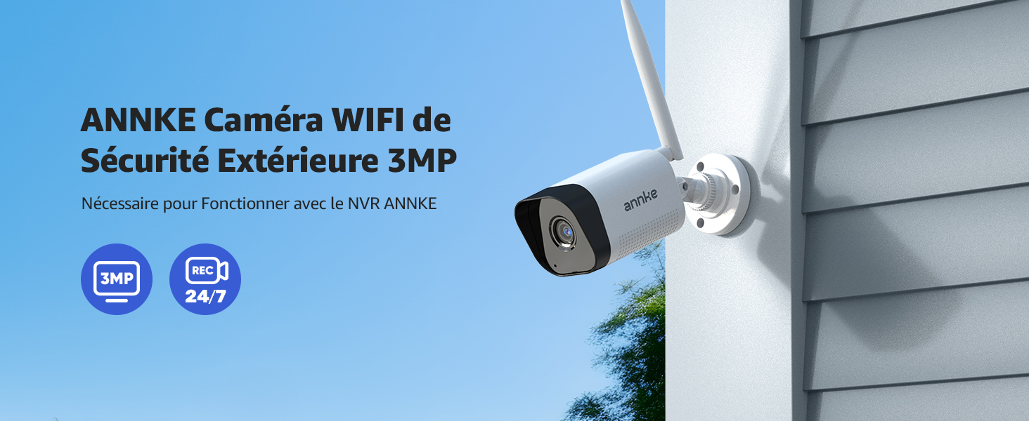 annke 3mp camera de surveillance