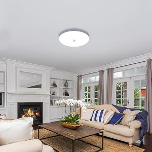 plafonnier led salon moderne 