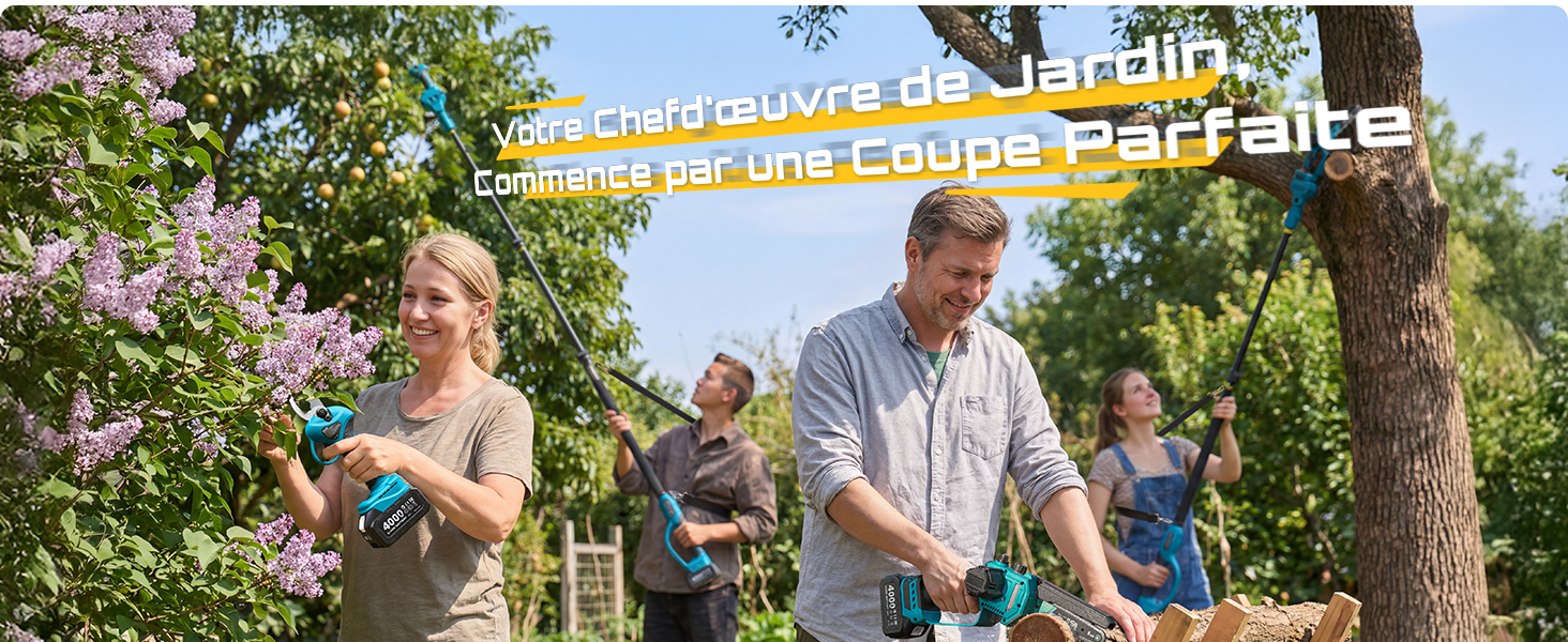 Le texte indique « Gorgeous &amp; Comfy » et « Une toque parfaite ». Homme et femme à l'extérieur portant des vêtements décontractés avec des arbres en arrière-plan.