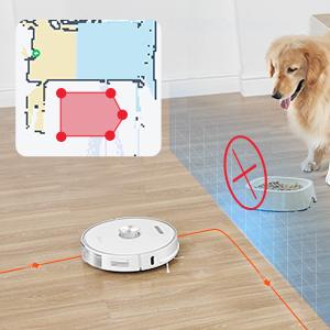 Robotic Vacuum Cleaner no-go zones