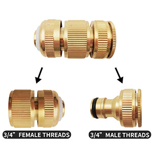 Raccordo Rapido Ottone 3/4 | Confronta Prezzi - Foto 2