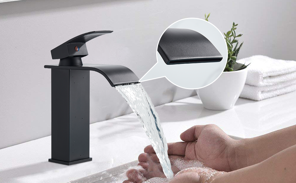 Robinet cascade de salle de bain