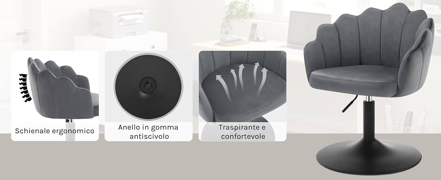 Sgabello da trucco