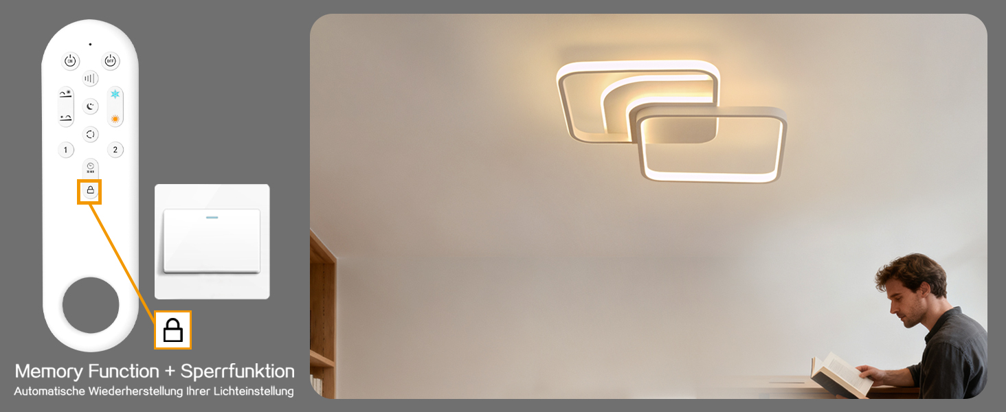 Oberflächen- oder Menüdesign mit vereinfachten Symbolen und Navigationselementen vor grauem Hintergrund. Beinhaltet Symbole für Speicherfunktionen und Einstellungen.