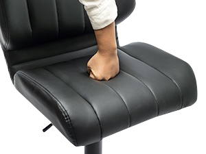 WOLTU Bar Stool. Breakfast Bar Stool with Back. Footrest. Swivel Chair for Living Room