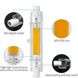 r7s led lampen Dimmbar Glühbirne Leuchtmittel COB
