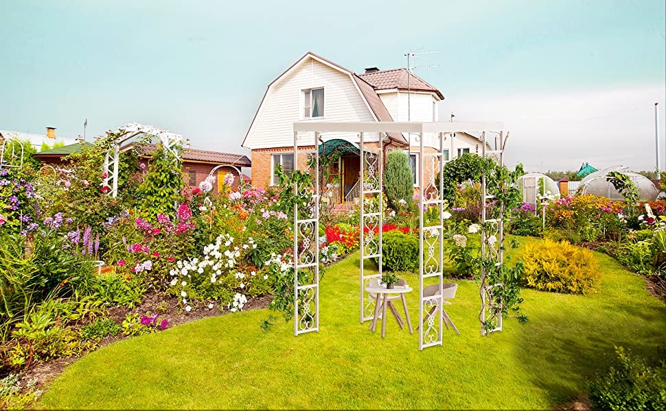 pergola giardino pergolato da giardino in metallo gazebo ferro battuto arco da giardino in metallo