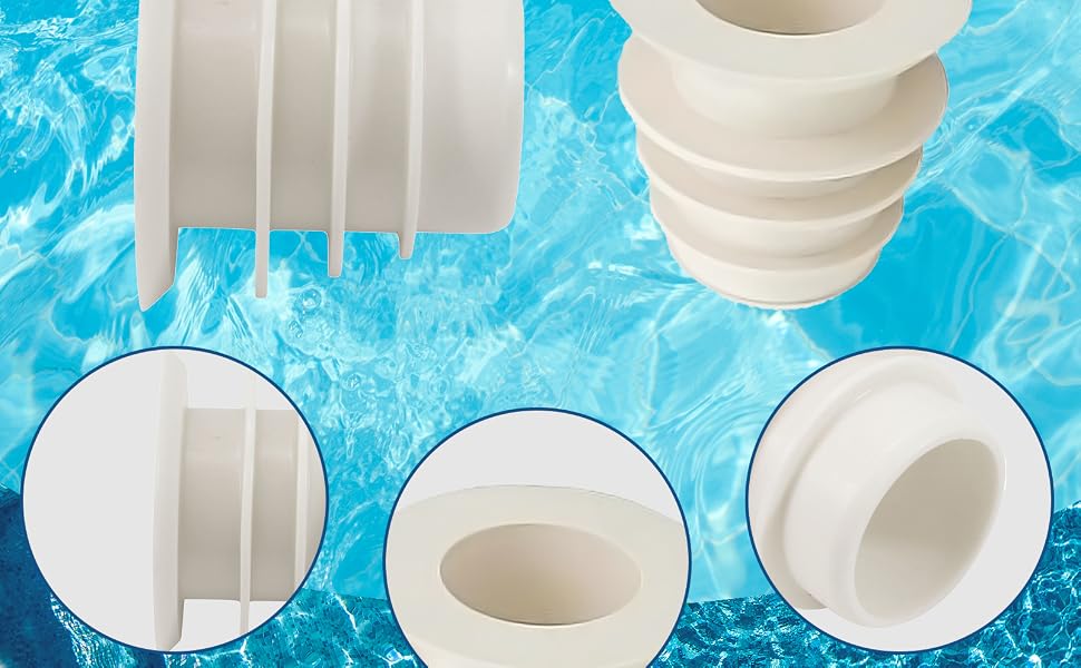 Adattatore conico per pulitore per piscina