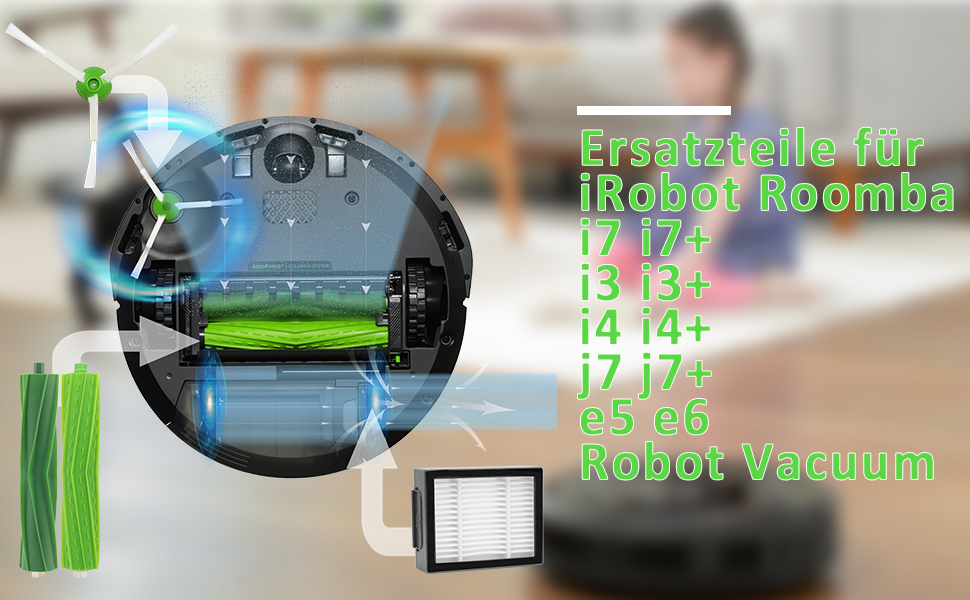 Pièces de rechange pour iRobot Roomba