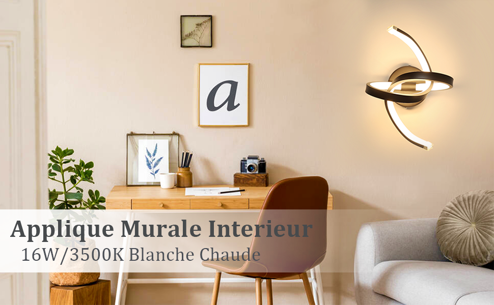 Lampada da parete per interni